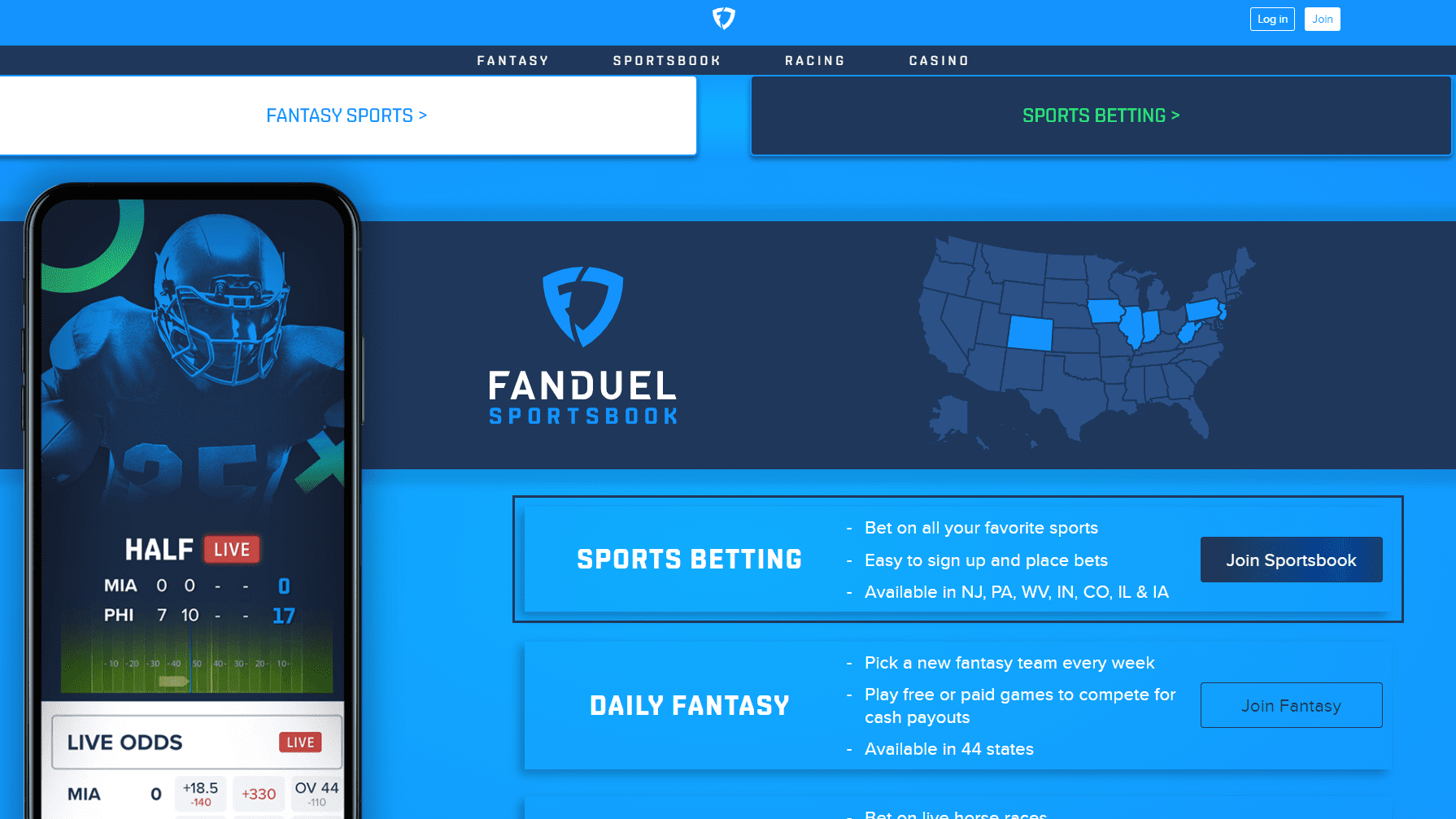 fan duel 500 risk free bet indiana